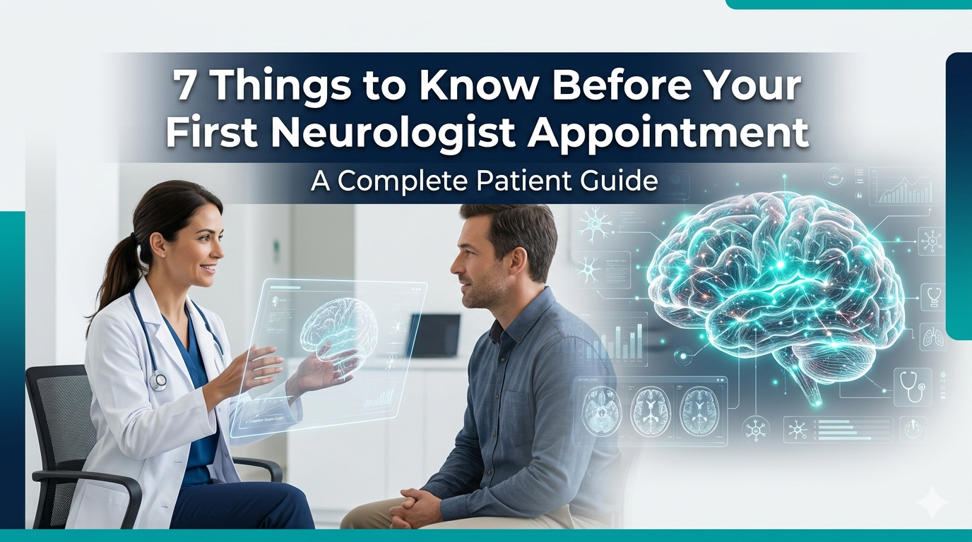 7 Things to Know Before Your First Neurologist Appointment cover image