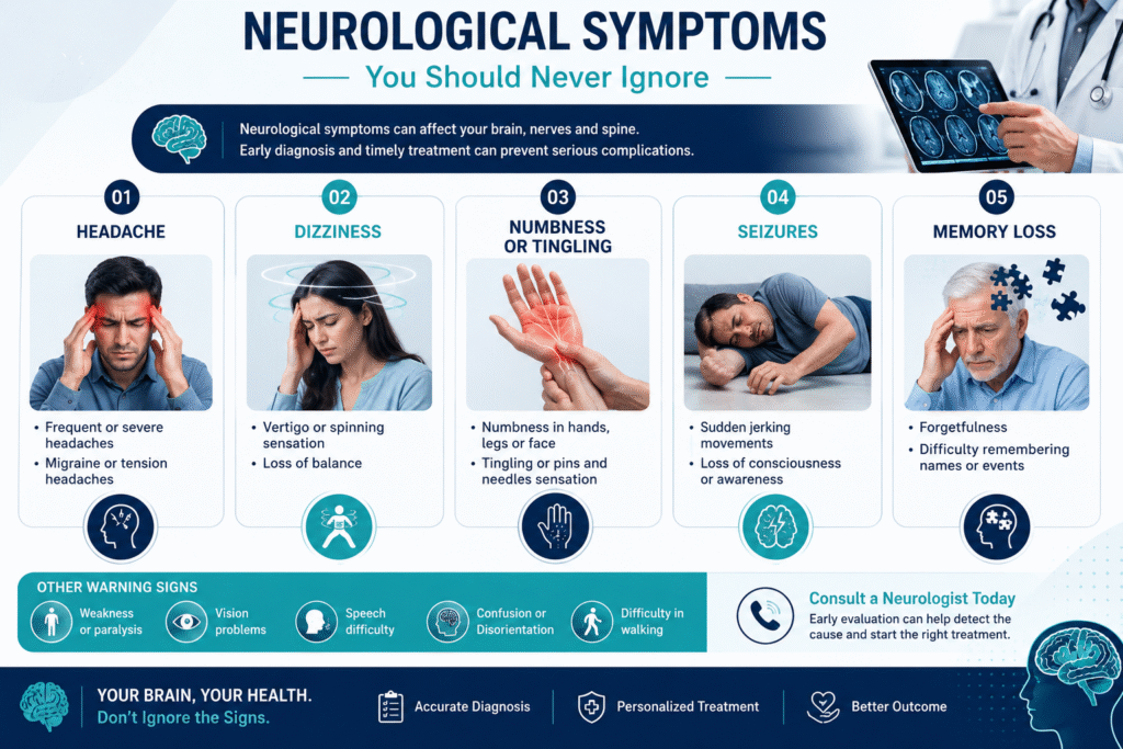 neurological symptoms