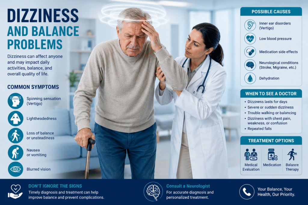 dizziness and balance problems