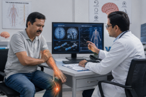 Weakness in Limbs: Brain or Nerve Problem? cover image