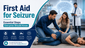 First aid for seizure: essential steps