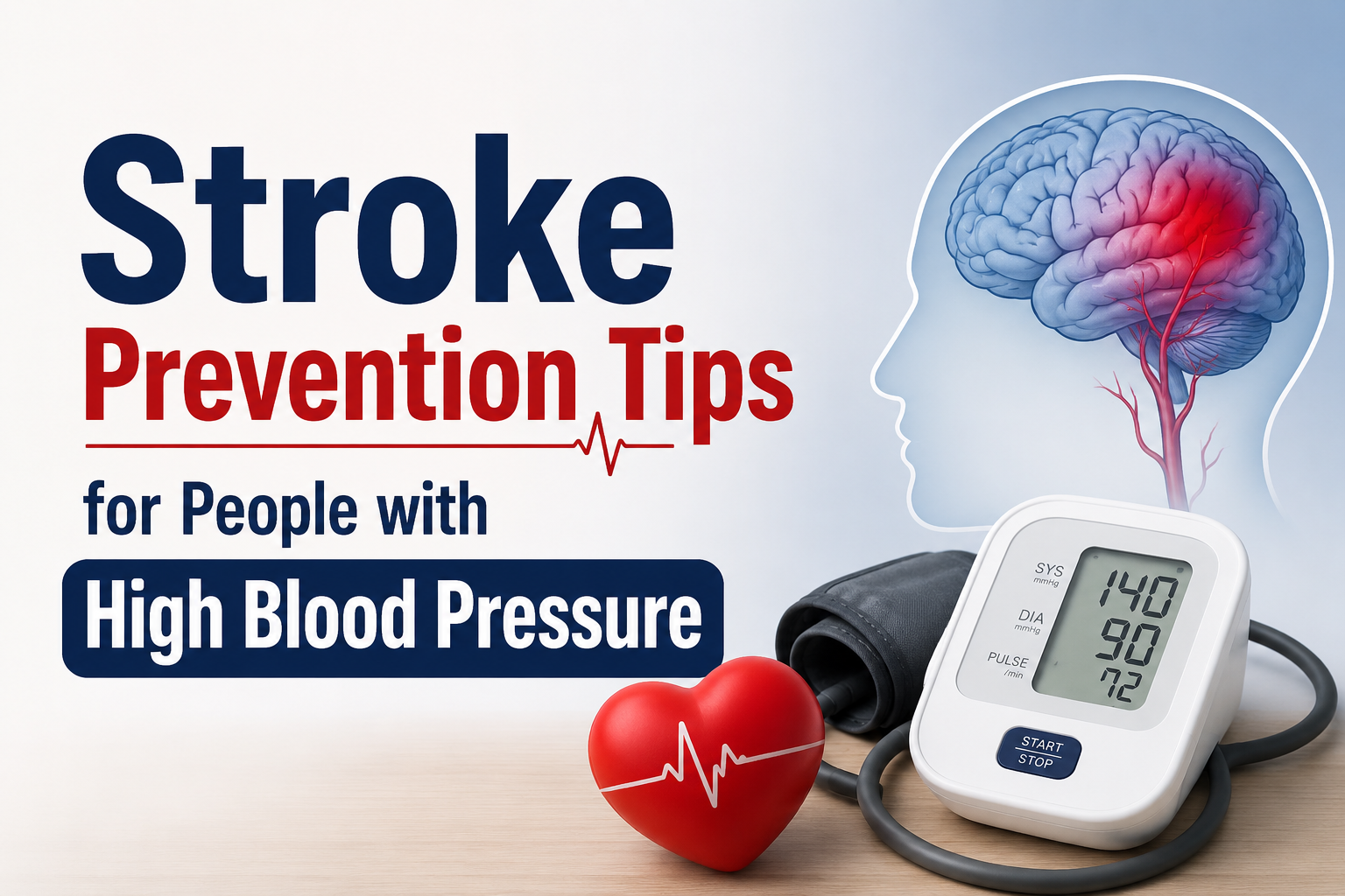 Stroke prevention for high blood pressure
